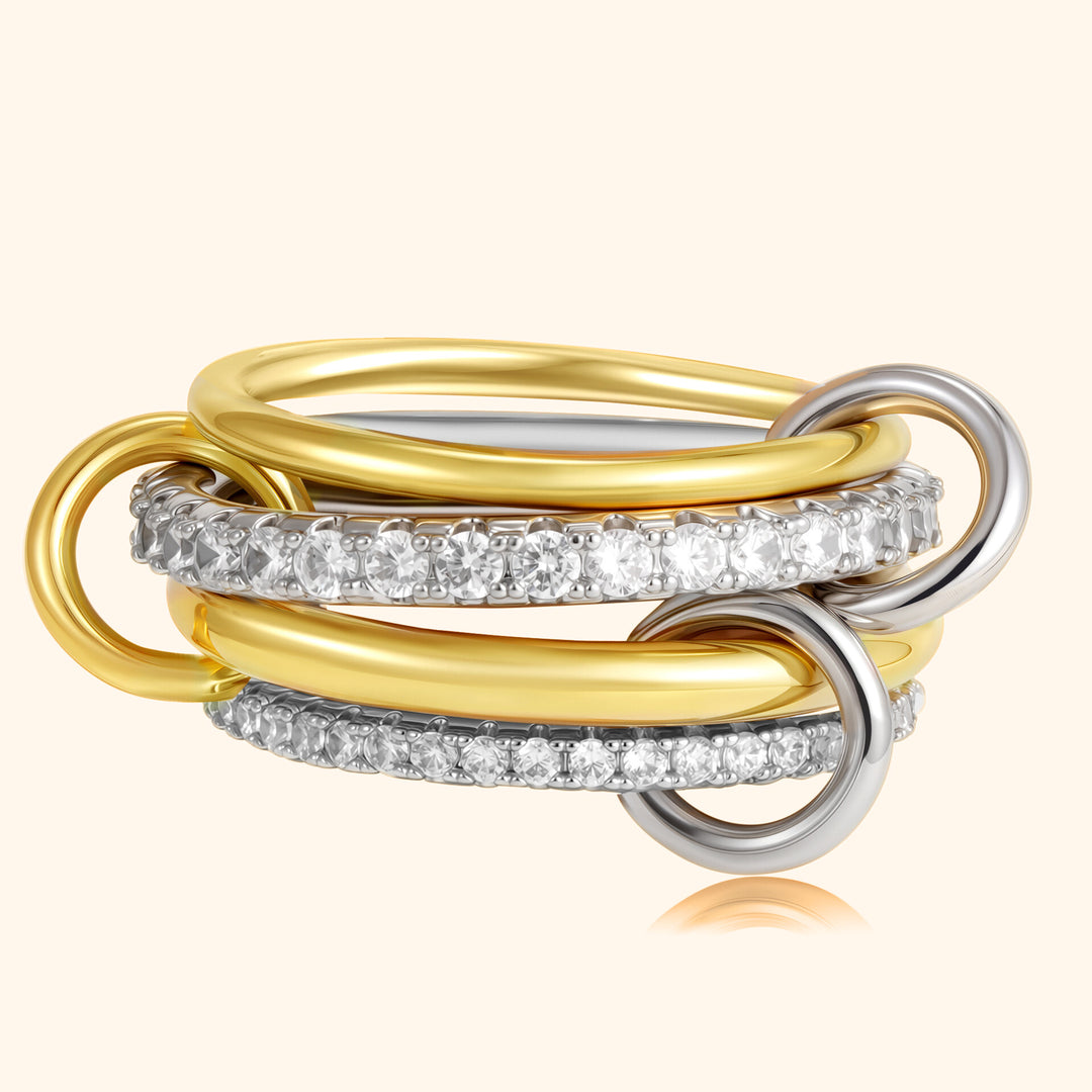 Zara 4 layers ring toned