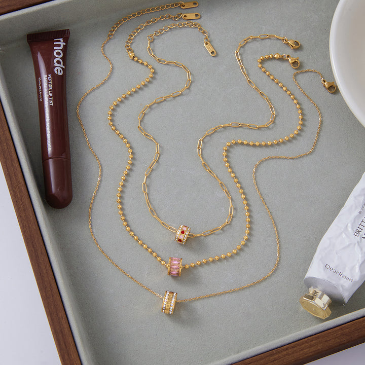 Ring pendant necklace