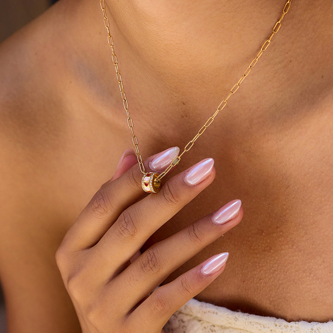 Ring pendant necklace