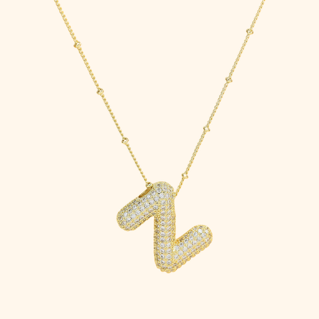 Jumbo letter Z necklace