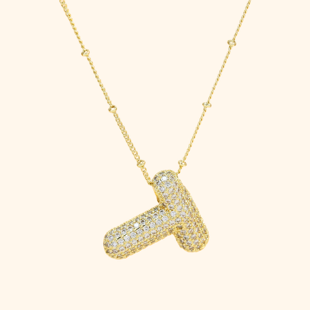 Jumbo letter T necklace