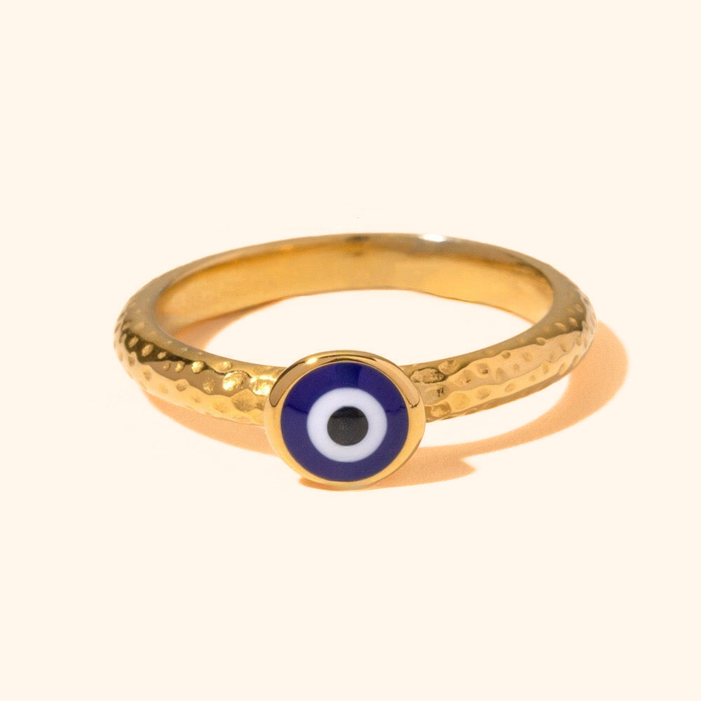 Evil eye ring