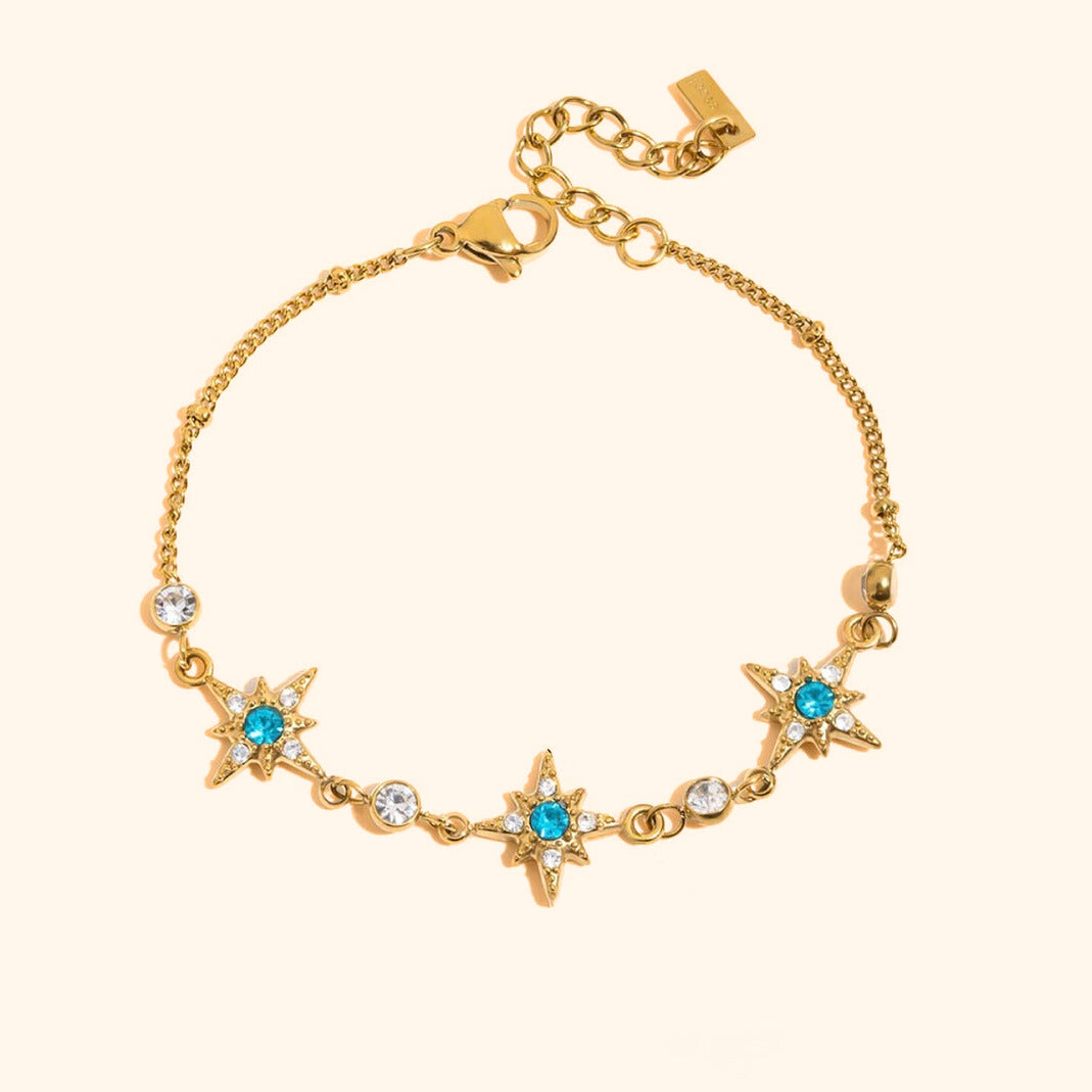 Sparkle blue bracelet