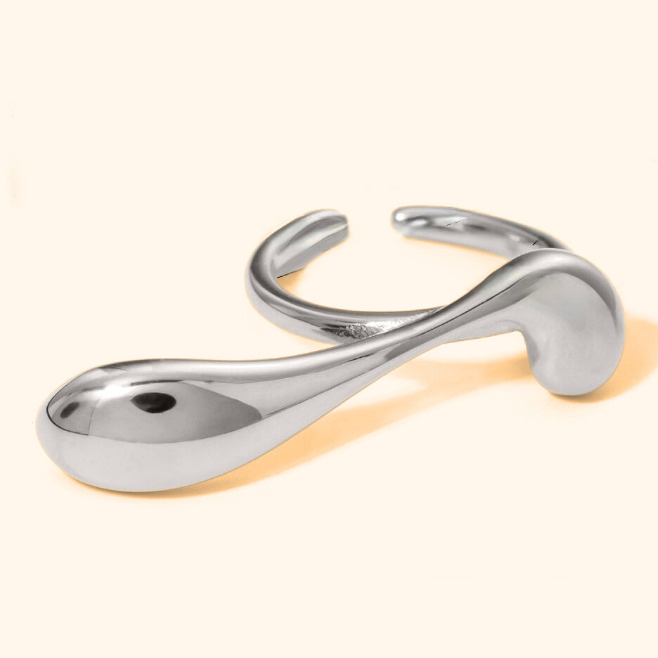 Universe silver ring