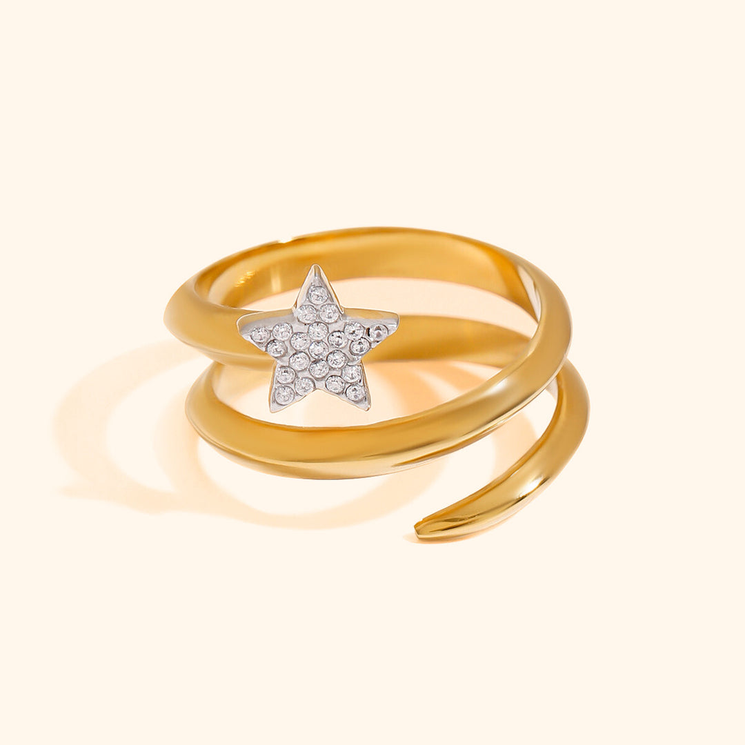 Star wrapped ring