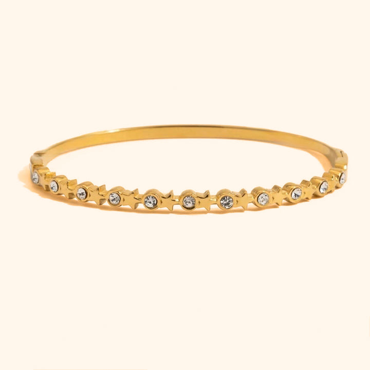 Linked Stars bangle